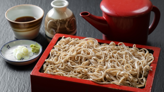 ◆スタンダードプラン◆【お部屋食】季節の和食会席と名物手打ち蕎麦＝貸切露天無料＝